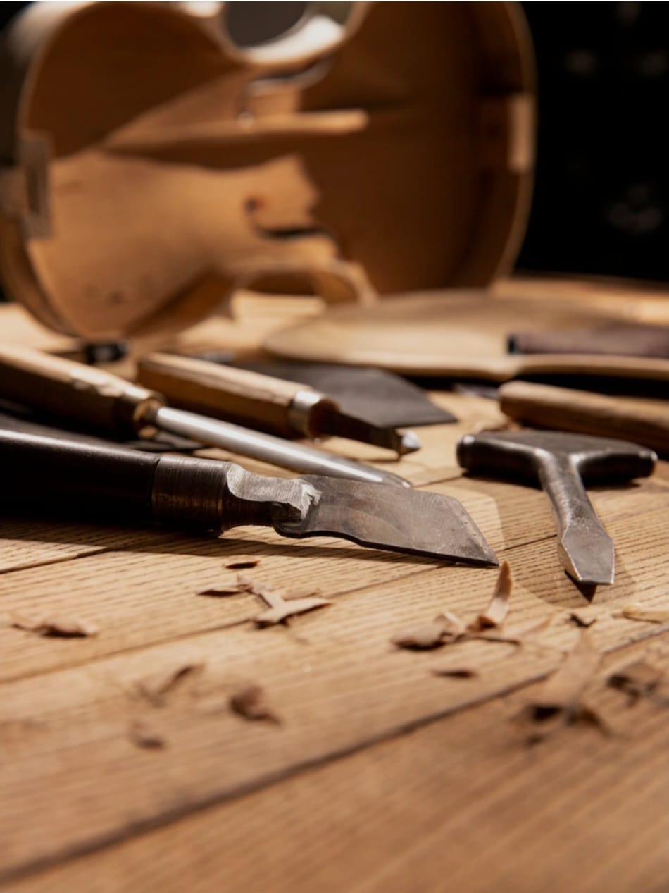 Travail d'ébénisterie